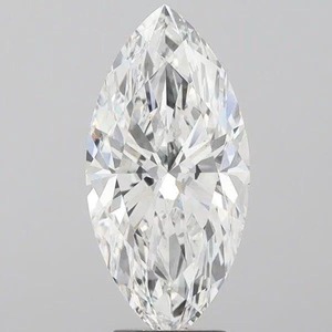 Bijoux Blinz Diamant en vrac certifié IGI 2,5 carats Forme marquise Cultivé en laboratoire Remplissage Clarté VS Couleur D Blanc Fabrication de bijoux - Product Image 2