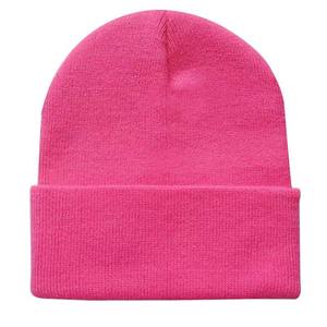 Plain Rib Knit Beanie Warm Winter Skull Cap Stretch Fit Unisex Casual Outdoor Streetwear Daily Wear <b>Hat</b> - Product Image 4
