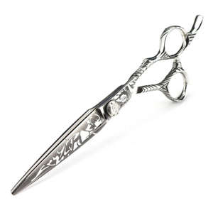 Ciseaux de coiffure 6'' en acier inoxydable JP, ensemble de ciseaux de barbier professionnels pour la coupe de cheveux, avec sac inclus - Product Image 6