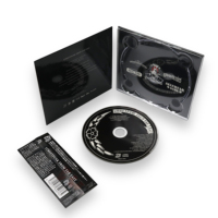 Empaque Personalizado para Álbumes de CD-R con Impresión a Todo Color y Material de Cartón Resistente para Producción Profesional de Discos Musicales