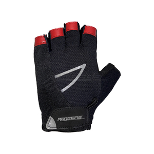 Gants de sport en cuir demi-doigts respirants à séchage rapide avec support de poignet réglable unisexe pour la musculation - Product Image 1