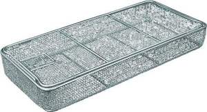 Caja de esterilización para autoclave dental alemán, de acero inoxidable reutilizable, para instrumentos quirúrgicos, con soporte y bandeja, de Grip Surgical - Product Image 4