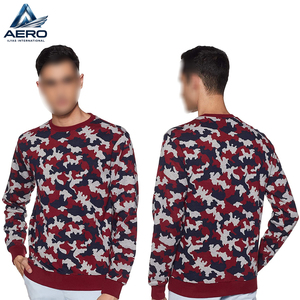Wholesale Custom Athletic Training <b>Men</b> Sweatshirt Moisture Wicking Performance Fleece Gym Pullover Crew Neck Sports Sweatshirts - Product Image 3