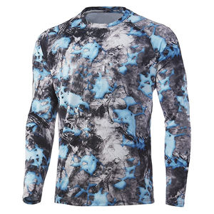 Camiseta de Pesca Personalizada con Protección Solar UPF 50+ para Hombre, Transpirable, 180G, Poliéster Sublimado, Proveedor OEM - Product Image 5