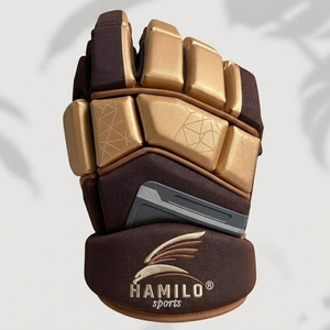 Accesorios Profesionales de Alta Calidad, Equipo de Hockey, Guantes de Lacrosse OEM, Guantes de Hockey sobre Hielo - Product Image 5
