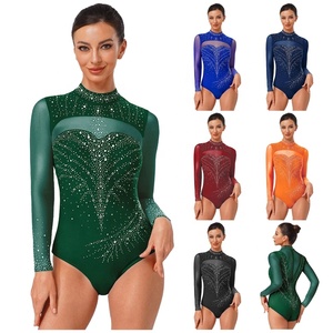 Combinaison <span class=keywords><strong>de</strong></span> mode pour femmes Justaucorps <span class=keywords><strong>de</strong></span> performance Tenues <span class=keywords><strong>de</strong></span> <span class=keywords><strong>gymnastique</strong></span> <span class=keywords><strong>artistique</strong></span> Compétition Spectacles sur scène Costume <span class=keywords><strong>de</strong></span> danse contemporaine - Product Image 1