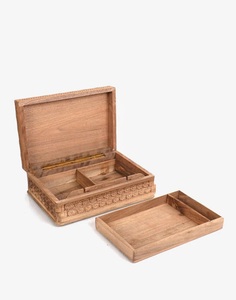 Luxury Wooden Jewelry Storage <b>Box</b> Handmade Decorative <b>Keepsake</b> Gift <b>Box</b> - Product Image 5