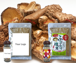 ผงเห็ดชิตาเกะแห้งคุณภาพสูง มารุโตโมะ OEM 40 กรัม สีน้ำตาล ผลิตในญี่ปุ่น อายุการเก็บรักษา 12 เดือน ทางเลือกเพื่อสุขภาพ - Product Image 1