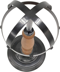 Esfera Armilar Vintage, Adorno Decorativo de Escritorio, Globo Terráqueo de Metal Antiguo con Base de Madera, Decoración Náutica y Astronómica para el Hogar u Oficina - Product Image 6