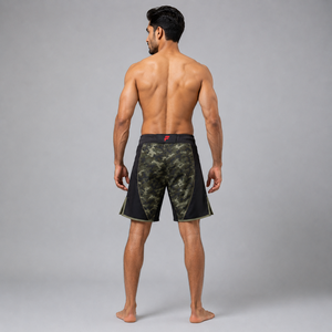 Shorts MMA professionnels alliant coupe athlétique, tissu respirant et liberté de mouvement pour l'entraînement et la compétition - Product Image 2