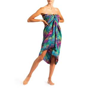 Wholesale Boho Digital Print Beachwear Mandala Print Summer Beach <b>Bikini</b> Cover up Wrap <b>Sarong</b> Towel - Product Image 4