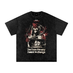 Camiseta de Hombre de Alta Calidad, 100% Algodón Jersey, Impresión Digital Directa (DTG), Talla Grande, Unisex, Vintage, Transpirable, Ecológica, con Logotipo Personalizado - Product Image 1