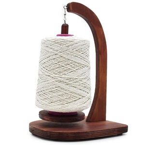 Wooden Yarn <b>Holder</b> Knitting Crochet Yarn Ball Stand <b>Magnetic</b> Rotating Anti Slip Portable Craft Accessory - Product Image 1