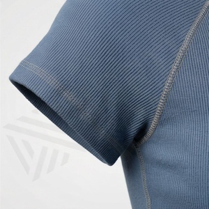 เสื้อครอปท็อปผ้าฝ้ายสีพื้นแบบกำหนดเองสำหรับผู้หญิง เสื้อแขนยาวสไตล์สตรีทแวร์ ออกกำลังกาย ฟิตเนส ยิม แอคทีฟแวร์ - Product Image 6