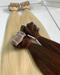 Extensions de cheveux adhésives Remy vierges, style lisse - Product Image 5