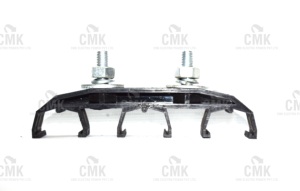 ตัวหนีบแขวน CMK สำหรับเครน EOT แบบ 3 เสา วัสดุคุณภาพสูง เสริมใยแก้ว สีส้ม เชื่อมต่อแบบ Push-In ขนาดสั่งทำพิเศษ รูปแบบ W - Product Image 2