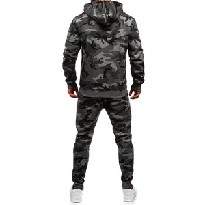 Conjunto Deportivo Personalizable con Capucha para Hombre, Invierno, Transpirable, Secado Rápido, Ecológico, 100% Algodón, Ropa de Gimnasio - Product Image 3