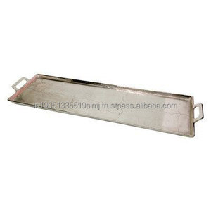 Bandeja de aluminio personalizada antigua de alta calidad para Hotel y restaurante Bandeja de servicio de aluminio dorado de metal con la mejor calidad - Product Image 4