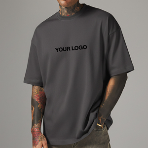 Camisetas de Hombre de Alta Calidad, 100% Algodón Jersey, Ligeras, Estilo Oversize, Casual, Hip Hop, Transpirables - Product Image 4