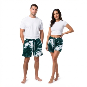 Shorts de jogging décontractés pour hommes en molleton bouclette rouge, respirants et écologiques, pour la gym et l'extérieur – Vente en gros - Product Image 3