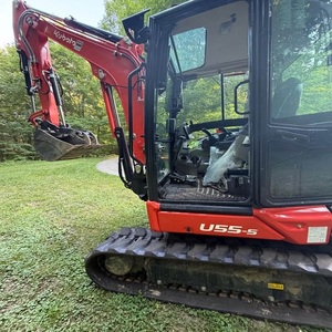 รถขุดขนาดเล็ก Kubota U55 5 มือสอง พร้อมแรงขุดทรงพลัง สำหรับงานวิศวกรรมและงานดินดิบ - Product Image 4