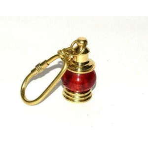 Porte-clés artisanal en laiton, cloche nautique miniature vintage, pour hommes et femmes, porte-clés en laiton massif, accessoire nautique - Product Image 6