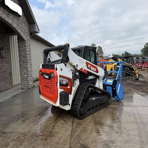 Used Bobcatts Skid Steer With Forestry <b>Mulcher</b> Good Condition High Efficiency Compact Machine with Engine for Sale - Product Image 3