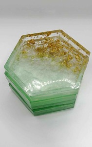 Sous-verres en résine finition brillante Sous-verres personnalisés Sous-verres en résine pour tables à manger Sous-verres pour tables de café - Product Image 5