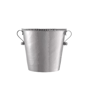 Seau à champagne en métal, décoration de table pour la maison et l'hôtel, finition argentée, seau à glace en acier inoxydable - Product Image 5