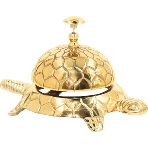 Campana Decorativa Clásica Hecha a Mano de Latón para Entrada de Casa y Decoración de Pared, Campana Metálica Tradicional de Templo, Estilo Vintage - Product Image 2