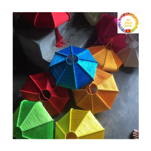 Linterna de Seda de Bambú |   Linterna Vietnamita Hecha a Mano |   Luz Decorativa LED para Festivales, Proveedor Mayorista - Product Image 4