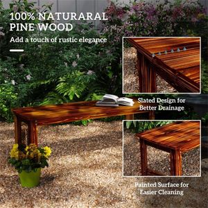 Panca da Giardino Elegante per Esterni, Sedute da Patio per Arredo Giardino - Product Image 5
