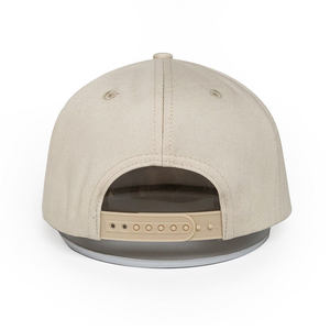 Unisex 6-Panel Snapback Cap Solid Color Cotton Canvas <b>Flat</b> Brim Cap Adjustable Fit Casual <b>Hat</b> For Adults Four Seasons Caps 2026 - Product Image 6
