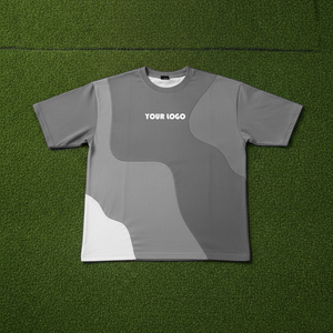 เสื้อยืดผู้ชายทรงบ็อกซี่ แขนเสื้อแบบดรอปโชว์เดอร์ ผ้าคอตตอน 100% เนื้อหนา สไตล์ลำลอง กำลังฮิต สามารถเลือกสีได้ตามต้องการ - Product Image 2