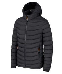 Men's Puffer <b>Jacket</b> <b>Straight</b> Fit White Fox Fur Hood Canvas Front Luxury Winter Coat Warm Custom OEM Wholesale - Product Image 1