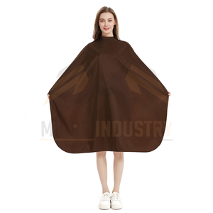 Capa de Barbero Impermeable Personalizada con Logotipo de Barbería, Delantal de Corte de Pelo Transpirable para Salón, Ropa de Trabajo para Estilistas - Product Image 3