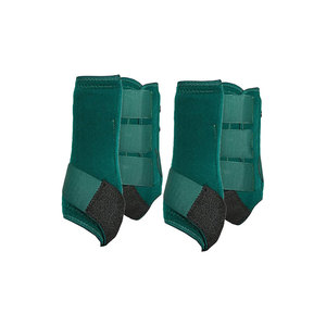 Botas de Tendón de Caballo de Nailon Verde para Protección de Patas, Equipo Ecuestre - Product Image 1