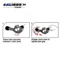 TAIWAN CALIBRE Industrial 28-67mm Pemotong Selongsong Pipa Knalpot Ratchet-DIY OEM Operasi Satu Tangan Tanpa Perlu Rotasi