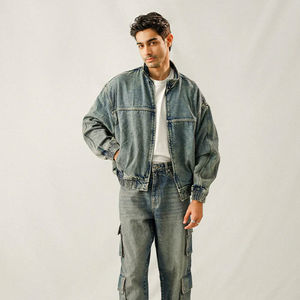 Unisex Finest Quality <b>Denim</b> Jacket Fashionable Cut Hard Wearing <b>Material</b> for Casual Shoppers & Wholesale Partners - Product Image 3