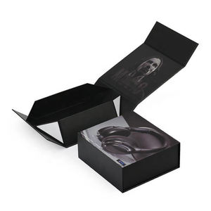 Factory Direct Decorative White Cardboard Box, Magnetic Logo Embossed for <b>Wireless</b> Earphone & <b>Camera</b> Packaging - Product Image 4