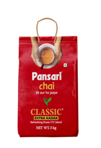 Té PANSARI CHAI Clásico 5Kg, Té CTC Saborizado, Té Natural de Assam - Product Image 1