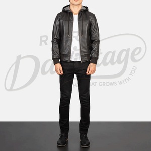 Chaqueta Híbrida de Alto Rendimiento Shadow Black con Doble Cremallera, Capucha Integrada y Estilo Tecnológico, Ropa Deportiva al por Mayor - Product Image 4