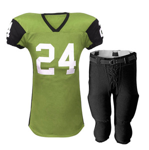 Dernier design, uniforme de football américain professionnel pour hommes, grande taille, 100% polyester, respirant, coupe-vent, respectueux de l'environnement - Product Image 2