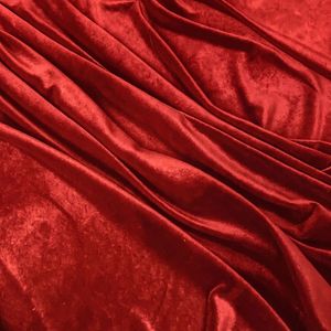 Breathable Solid Rust Polyester Velvet Fabric Woven Quick-Dry Wrinkle Resistant Medium Weight Multi-Use Apparel Home Textile - Product Image 4