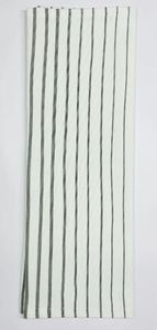 ผ้าเช็ดครัวลายทางพิมพ์ลายพรีเมียม 100% ผ้าฝ้าย สีขาว/สีสนิม จากผู้ผลิตในอินเดีย ราคาขายส่ง - Product Image 3