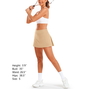 Jupe de tennis sur mesure pour femme, taille mi-haute, plissée, pour le golf, le tennis, les tenues de club, équipement sportif de qualité supérieure - Product Image 5