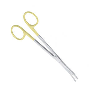 Tijeras Quirúrgicas Metzenbaum de Alta Calidad con Punta Afilada TC, Tijeras de Sutura de Acero Alemán con Acabado Dorado - Product Image 4