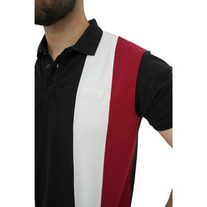 Ensemble polo et short décontracté pour homme, respirant et léger, 100 % fibre de bambou, motif uni, marque privée OEM - Product Image 4