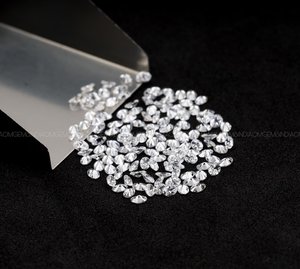OM GEMS 3.0 X 2.0 MM, Diamant de taille ovale, Diamant de laboratoire, Diamant de taille antique, Diamant de taille unique pour bague, collier - Product Image 1