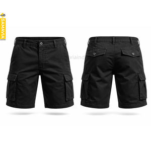 กางเกงขาสั้นคาร์โก้ผู้ชาย แซมาเวีย ผ้าโพลีเอสเตอร์/ผ้าฝ้ายแคนวาส แห้งเร็ว ระบายอากาศได้ดี เอวยางยืด ทนทาน สวมใส่สบายในฤดูร้อน มีกระเป๋าด้านหน้าทันสมัย - Product Image 5
